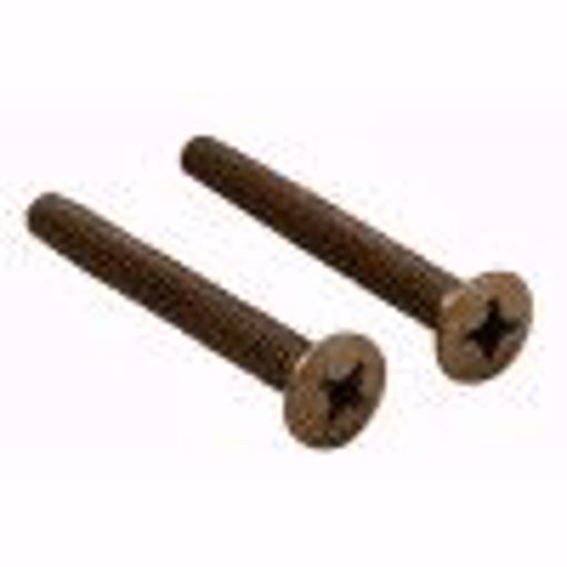 Picture of ANTIQUE NICKEL OVERFLOW PLATE SCREWS (1 PAIR)