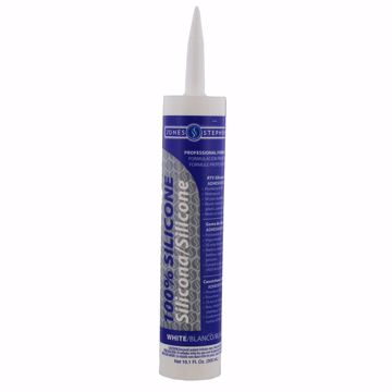 Picture of 10.1 oz. 100% White Silicone Caulk, Carton of 12