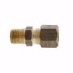 Picture of 1/4" x 1/8" Brass Compression x MIP Connector