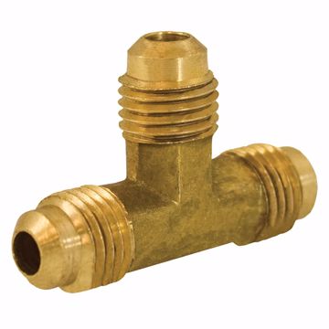 Picture of 3/8" Brass Flare Tee