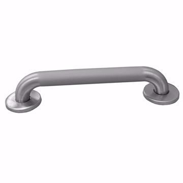 Picture of 1-1/4" x 12" Peened Stainless Steel Grab Bar with Concealed Screws