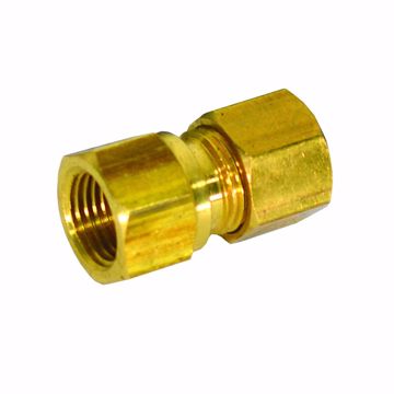 Picture of 3/8" x 3/8" Brass Compression x FIP Connector