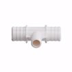 Picture of 3/4" x 3/4"x 1/2" F2159 Poly PEX Reducing Tee, Bag of 25