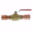 Picture of 1-1/4" Full Port Brass Ball Valve with CPVC Connection