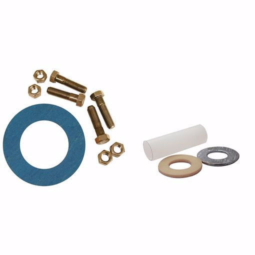 Picture of 3" Asbestos-Free Ring Gasket Kits with Insulation Kit , 5/8" x 3" Bolt Size