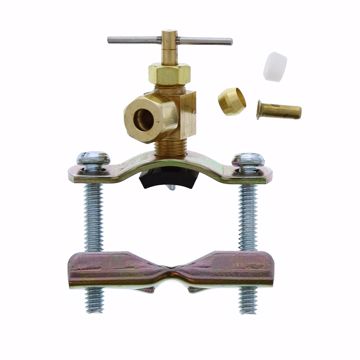 Picture of 1/4" OD Compression Saddle Valve