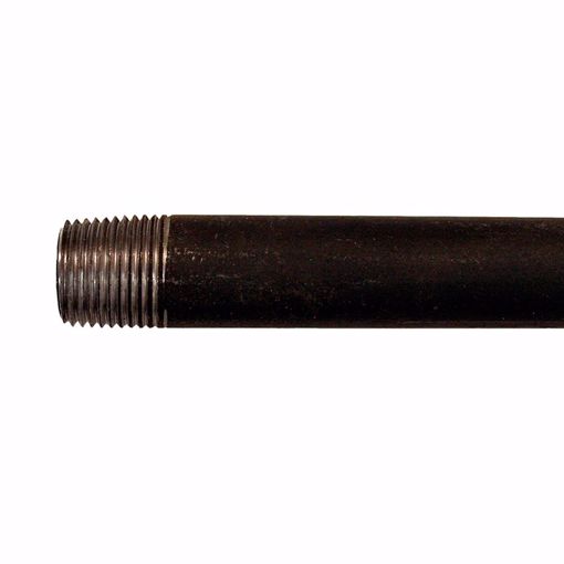 Picture of 1" x 60" Readycut Black Pipe