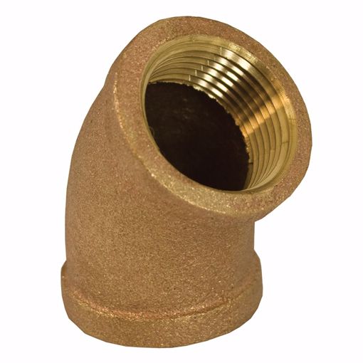 Picture of 1/4" Bronze 45° Elbow