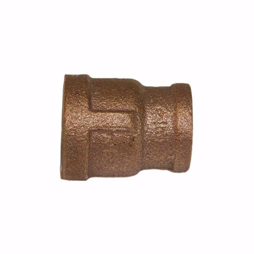 Picture of 1/2" x 3/8" Bronze Reducing Coupling