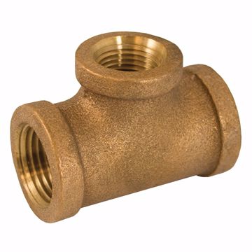 Picture of 3/4" x 1/2" Bronze Reducing Tee