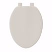 Picture of Biscuit Standard Plastic Toilet Seat, Closed Front with Cover, Elongated