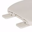 Picture of Biscuit Standard Plastic Toilet Seat, Closed Front with Cover, Elongated