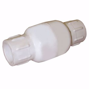 Picture of 1/2" Slip PVC In-line Check Valve