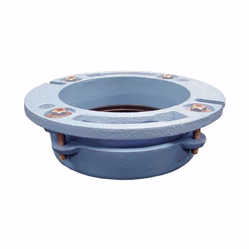 Picture of 4" x 3" Code Blue No Caulk Closet Flange