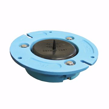 Picture of 3" x 3" Code Blue No Caulk Closet Flange with Test Cap