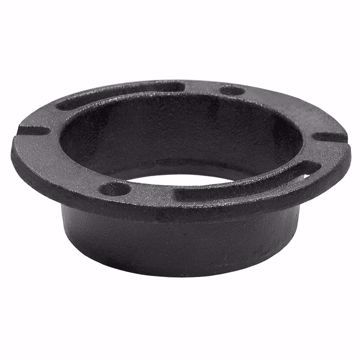 Picture of 4" x 6" Cast Iron Inside Caulk Closet Flange, Service Weight