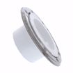 Picture of 3" x 4" PVC Closet Flange with Stainless Steel Ring and Knockout