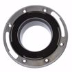 Picture of 3" x 4" ABS Closet Flange with Stainless Steel Ring less Knockout