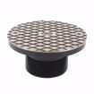 Picture of 3" x 4" LevelBest® Complete Pipe Fit Cleanout System with 3” Plastic Spud and 5” Nickel Bronze Cover