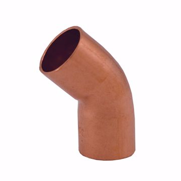 Picture of 1/4" Wrot Copper 45° Elbow