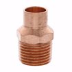 Picture of 3/8" C x 1/2" MIP Wrot Copper Male Adapter