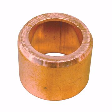 Picture of 1" Ftg x 3/4" C Wrot Copper Flush Bushing