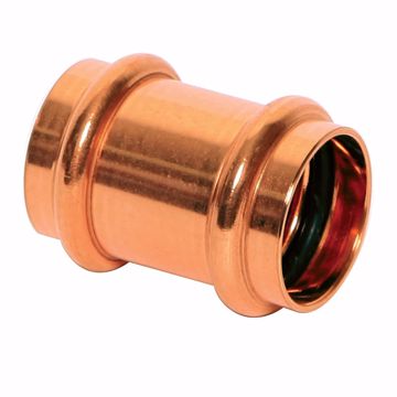 Picture of 2-1/2" Copper Press x Press Coupling Less Stop