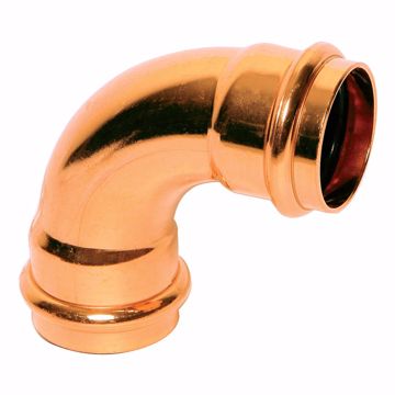 Picture of 2-1/2" Copper Press x Press 90° Elbow