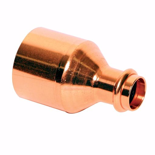 Picture of 3/4" x 1/2" Copper Ftg x Press Fitting Reducer