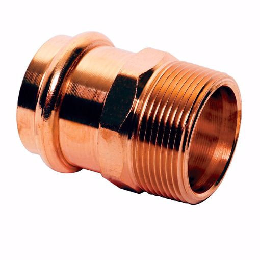 Picture of 1/2" x 3/4" Copper Press x MPT Male Adapter