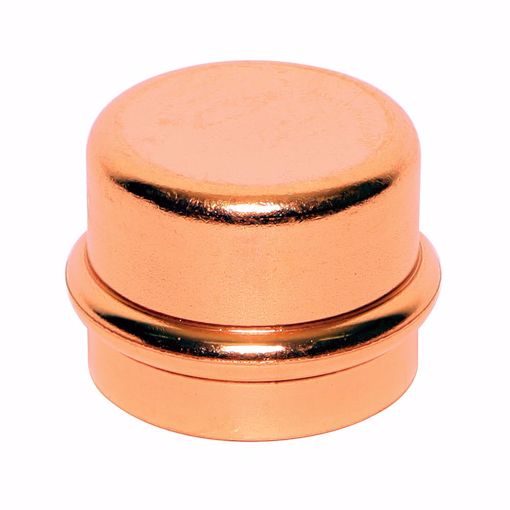 Picture of 2-1/2" Copper Press Cap