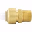 Picture of 3/4" x 3/4" MPT PlumBite® Push On Adapter, Bag of 1