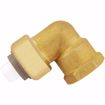 Picture of 1/2" FPT PlumBite® Push On 90° Elbow Adapter, Bag of 1