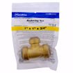 Picture of 1" x 1" x 3/4" PlumBite® Push On Reducing Tee, Bag of 1