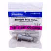 Picture of 1/2" x 3/8" OD COMP PlumBite® Push On Supply Stop, Straight, Bag of 1