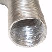 Picture of 3" x 8' Flexible Semi-Rigid Aluminum Ducting