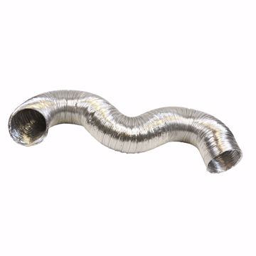 Picture of 4" x 8' Flexible Semi-Rigid Aluminum Ducting