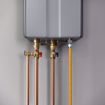 Picture of 3/4” SWT Tankless Water Heater Valve Service Kit with Pressure Relief Valve and Gas Connector