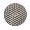 Picture of 4" Heavy Duty PVC Cleanout Spud with 6" Nickel Bronze Round Cover with Ring