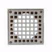 Picture of 3-1/2" IPS Metal Spud with 5" Nickel Bronze Square Strainer