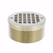 Picture of 3-1/2" IPS Metal Spud with 4" Nickel Bronze Round Strainer