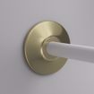 Picture of 1/2" CTS Polished Brass Steel Shallow Escutcheon