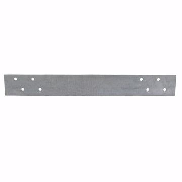 Picture of 1-1/2" x 12" Galvanized Steel Standard F.H.A. Strap with 4 Offset Holes, 14 Gauge, Box of 50