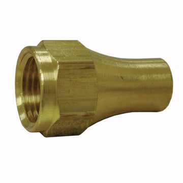 Picture of 3/8" Brass Long Flare Nut