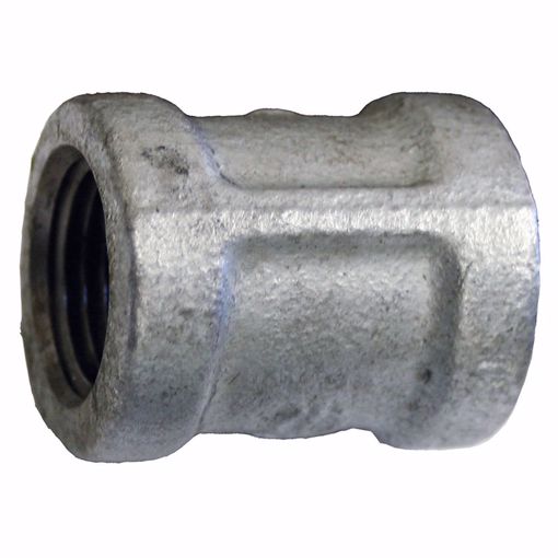 Picture of 1" Galvanized Iron Coupling, Banded