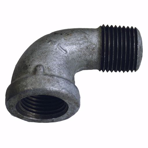 Picture of 3/4" Galvanized Iron 90° Street Elbow, Banded