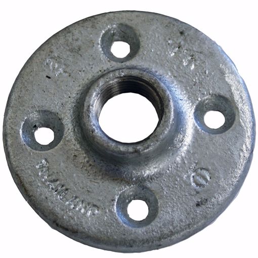 Picture of 1/2" Galvanized Iron Floor Flange