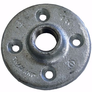 Picture of 1" Galvanized Iron Floor Flange