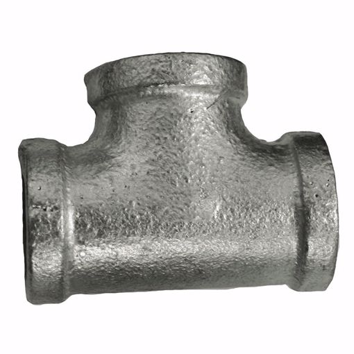 Picture of 2" Galvanized Iron Tee, Banded