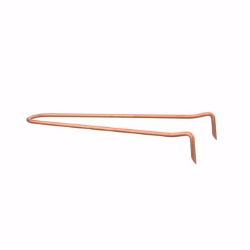 Picture of 1-1/4" x 6" Copper Clad Steel Wire Hook Pipe Hanger, Carton of 50